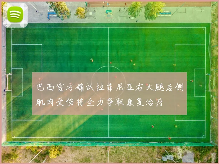 巴西官方确认拉菲尼亚右大腿后侧肌肉受伤将全力争取康复治疗